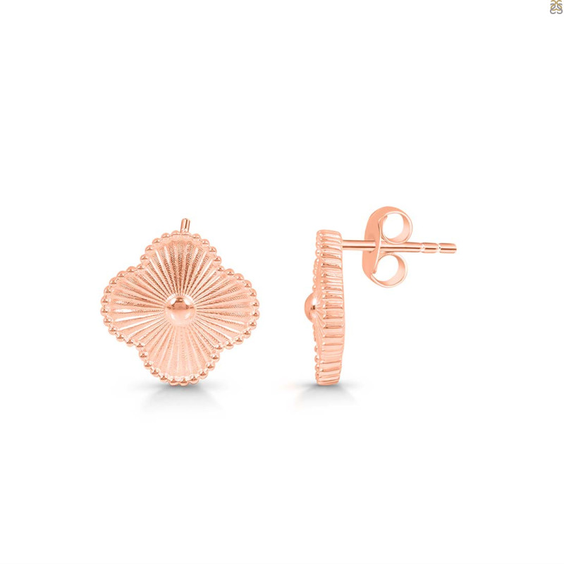 Plain Silver Earring PS-RDE-1662