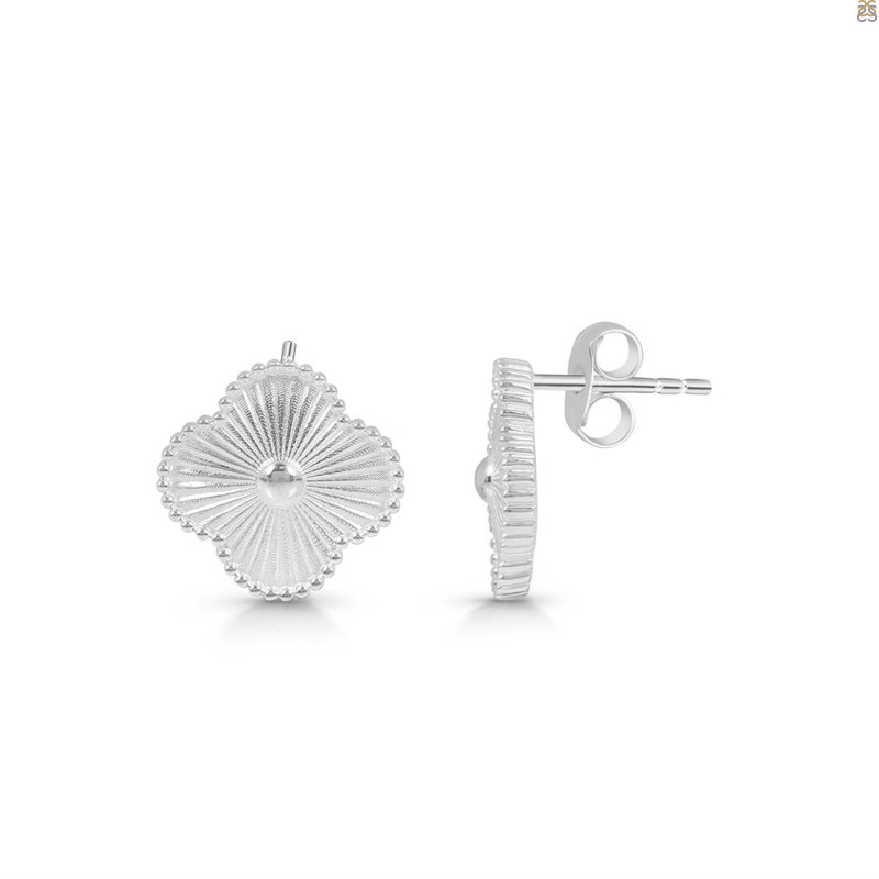 Plain Silver Earring