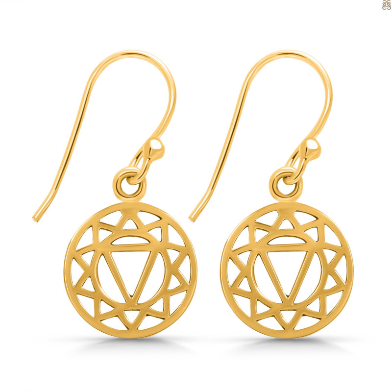 Solar Plexus Chakra Plain Silver Jewelry Set PS-RDR-317 / RDE-538 / RDN-6 / RDB-6.