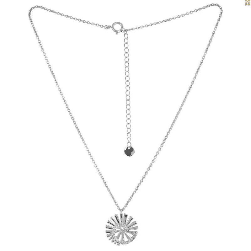 Plain Silver Necklace