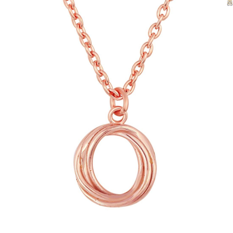 Plain Silver Necklace PS-RDP-443.