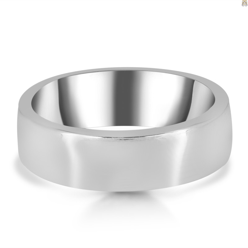 Plain Silver Ring PS-RDR-3044.