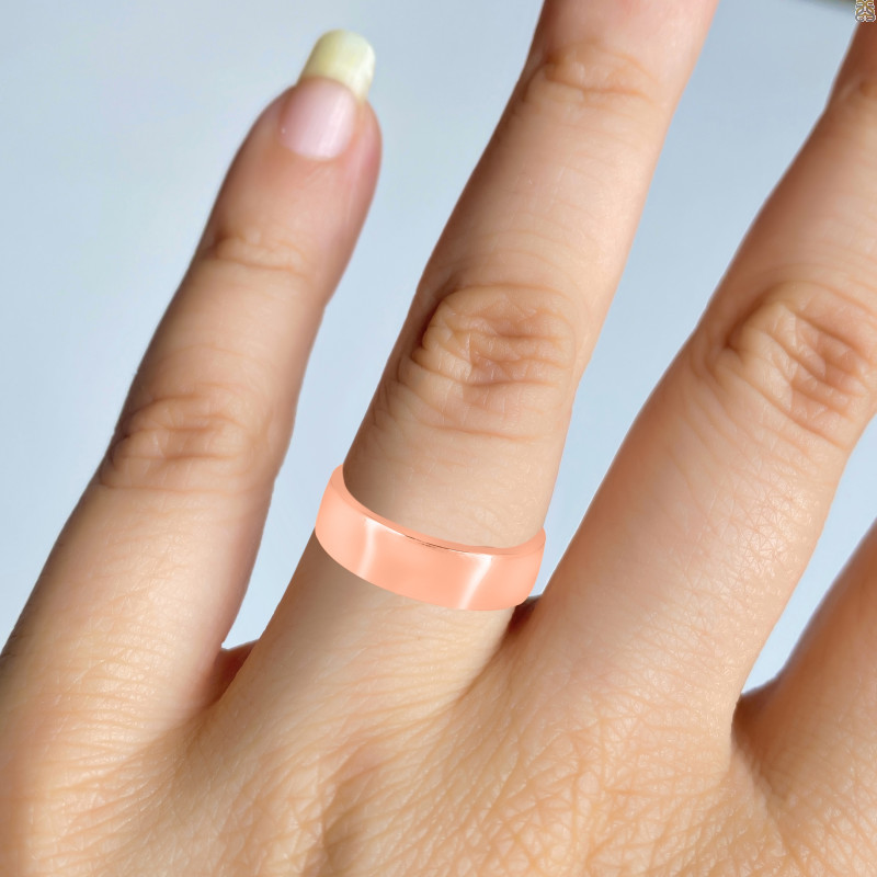 Plain Silver Ring PS-RDR-3044.