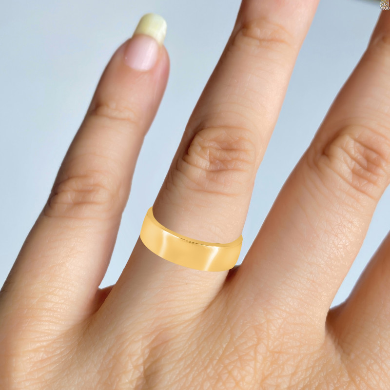 Plain Silver Ring PS-RDR-3044.