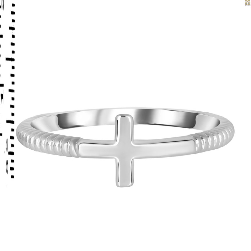 Plain Silver Ring PS-RDR-527.