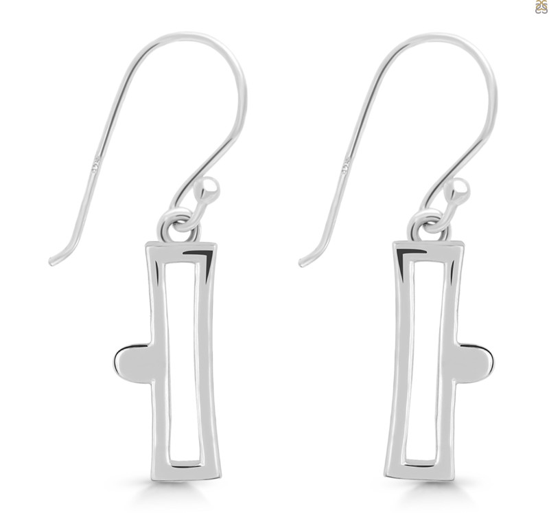 Libra Zodiac Earring PS-RDE-1503.