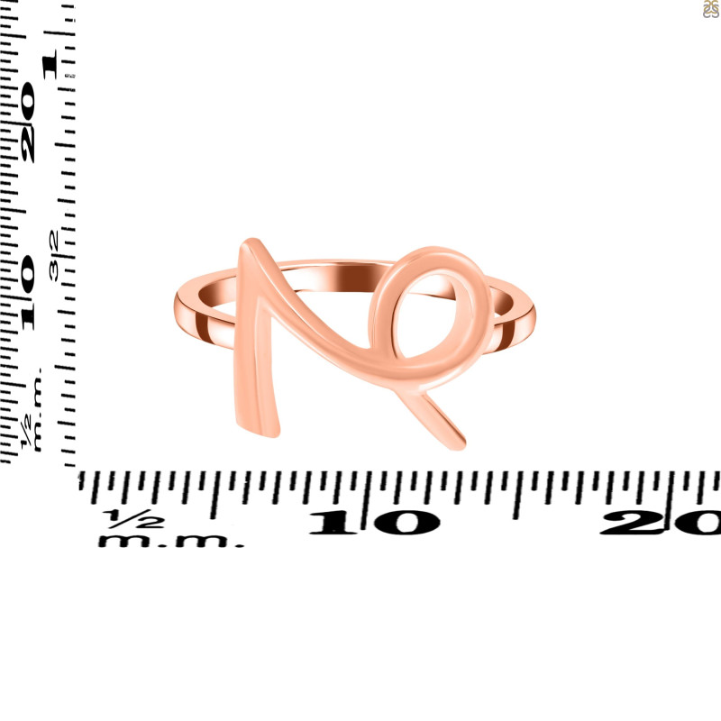 Capricorn Zodiac Ring PS-RDR-3087.