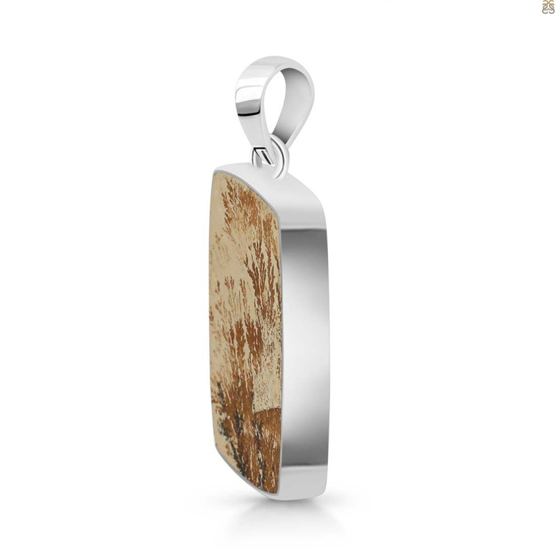 Psilomelane Dendrite Pendant-SP PSD-1-21