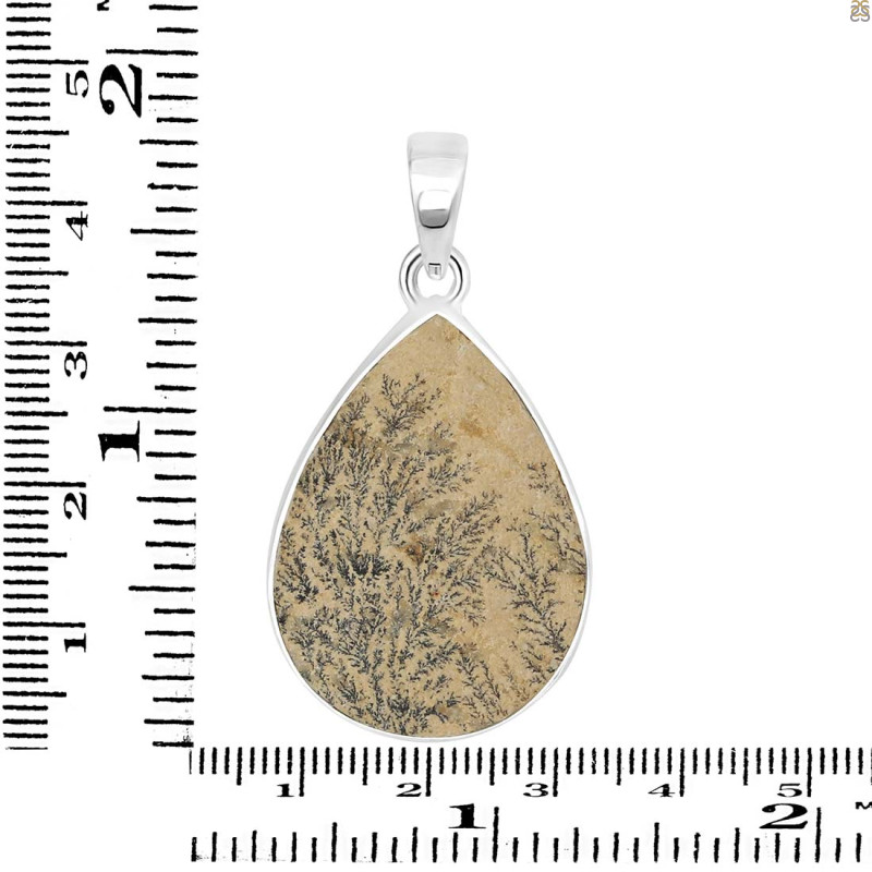 Psilomelane Dendrite Pendant-SP PSD-1-30