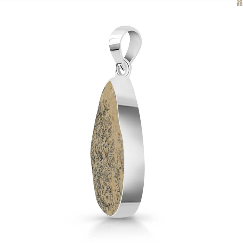 Psilomelane Dendrite Pendant-SP PSD-1-30