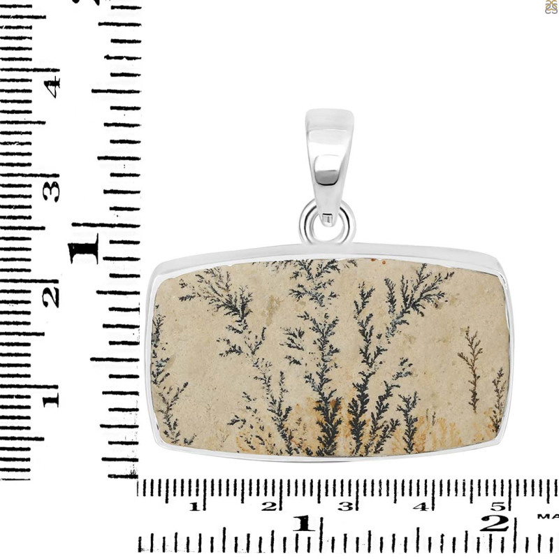 Psilomelane Dendrite Pendant-SP PSD-1-32