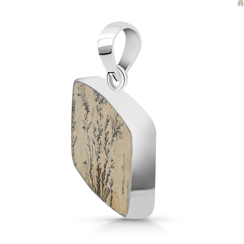 Psilomelane Dendrite Pendant-SP PSD-1-32