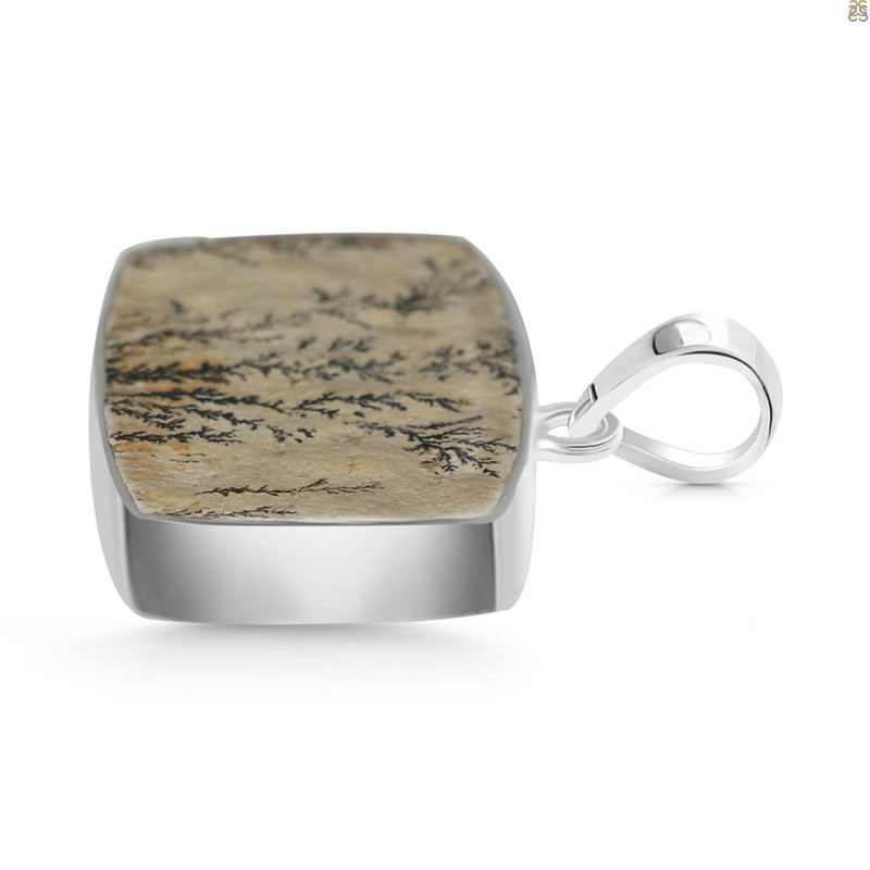 Psilomelane Dendrite Pendant-SP PSD-1-32