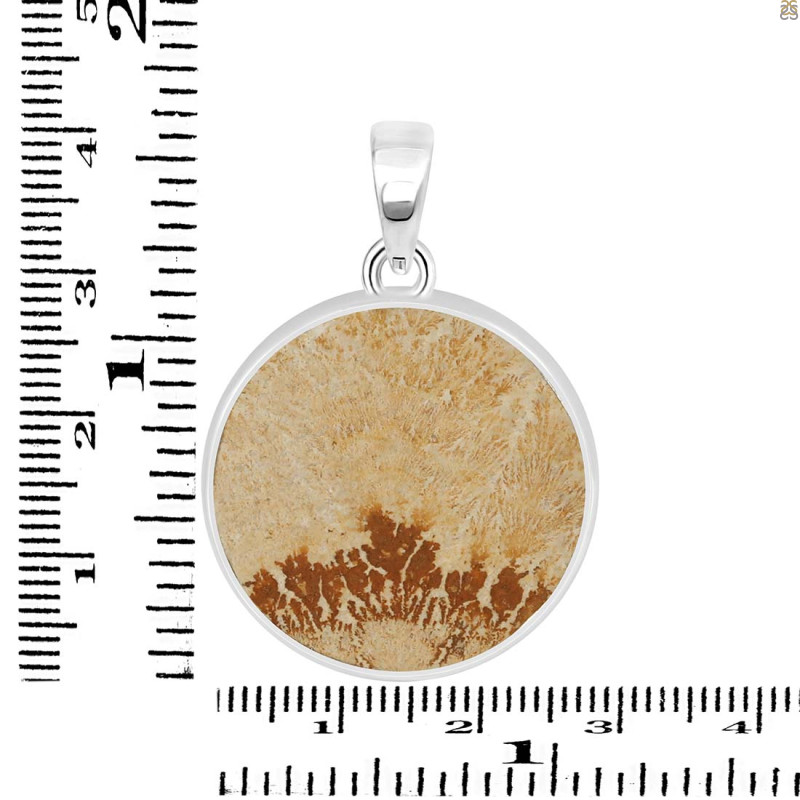 Psilomelane Dendrite Pendant-SP PSD-1-9