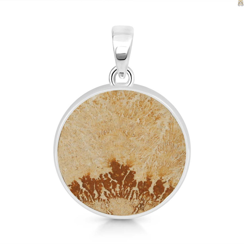 Psilomelane Dendrite Pendant-SP PSD-1-9
