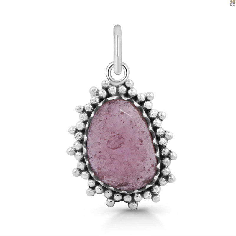 Pink Sapphire Pendant-SP PSP-1-12