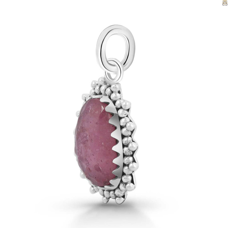 Pink Sapphire Pendant-SP