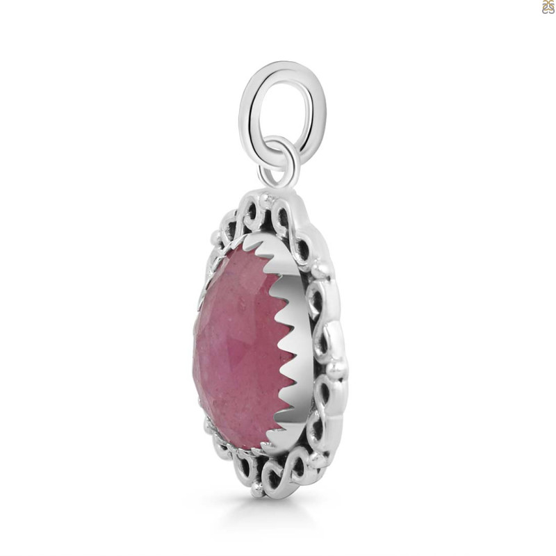 Pink Sapphire Pendant-SP
