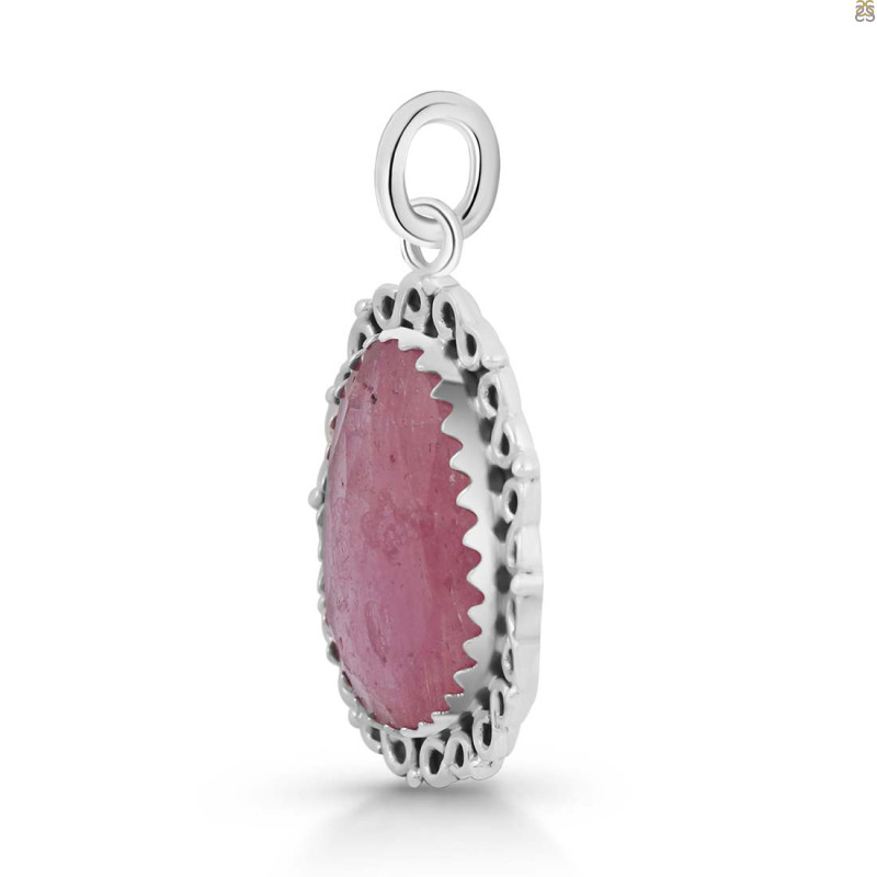 Pink Sapphire Pendant-SP