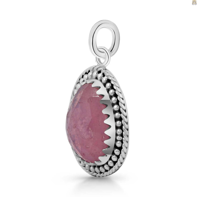 Pink Sapphire Pendant-SP