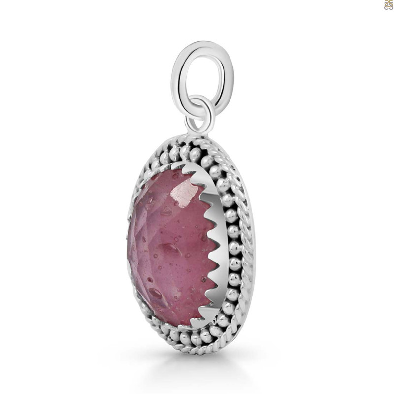 Pink Sapphire Pendant-SP