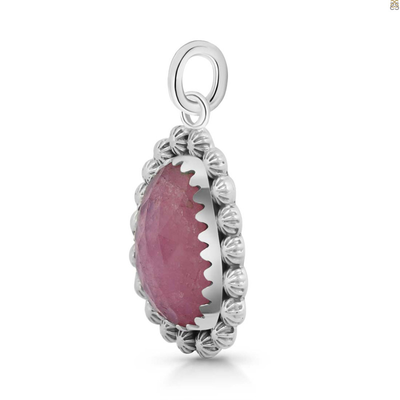 Pink Sapphire Pendant-SP
