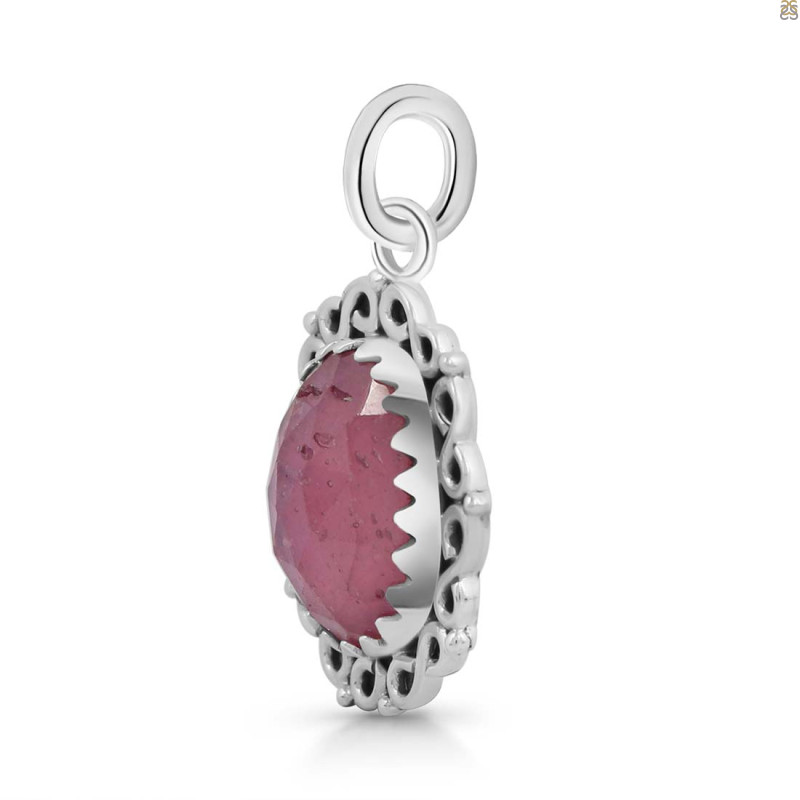 Pink Sapphire Pendant-SP