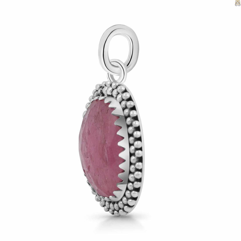 Pink Sapphire Pendant-SP