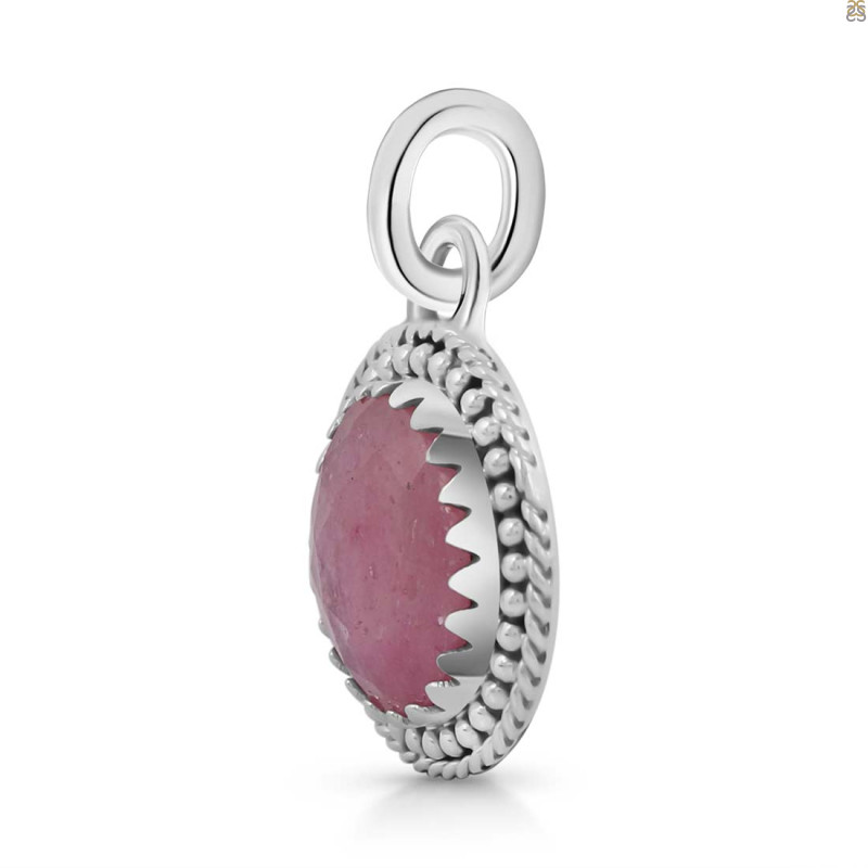 Pink Sapphire Pendant-SP