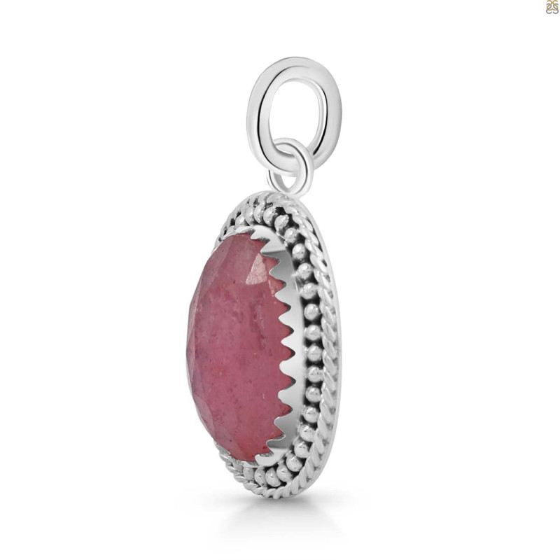 Pink Sapphire Pendant-SP