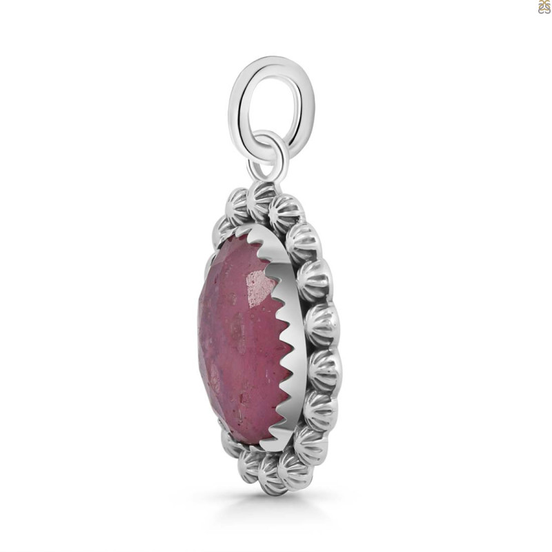 Pink Sapphire Pendant-SP