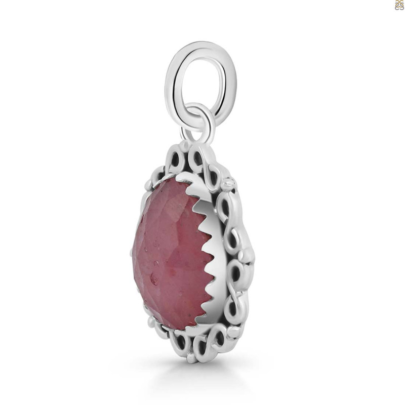 Pink Sapphire Pendant-SP
