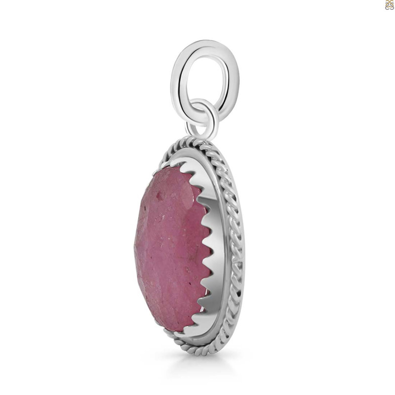Pink Sapphire Pendant-SP