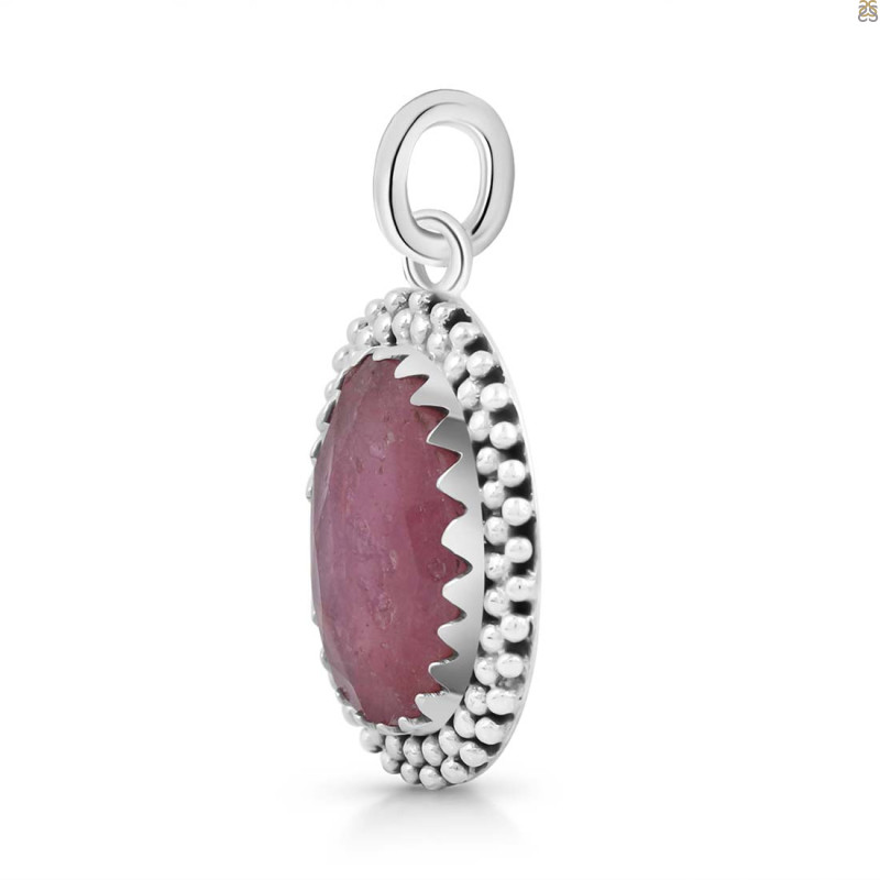 Pink Sapphire Pendant-SP