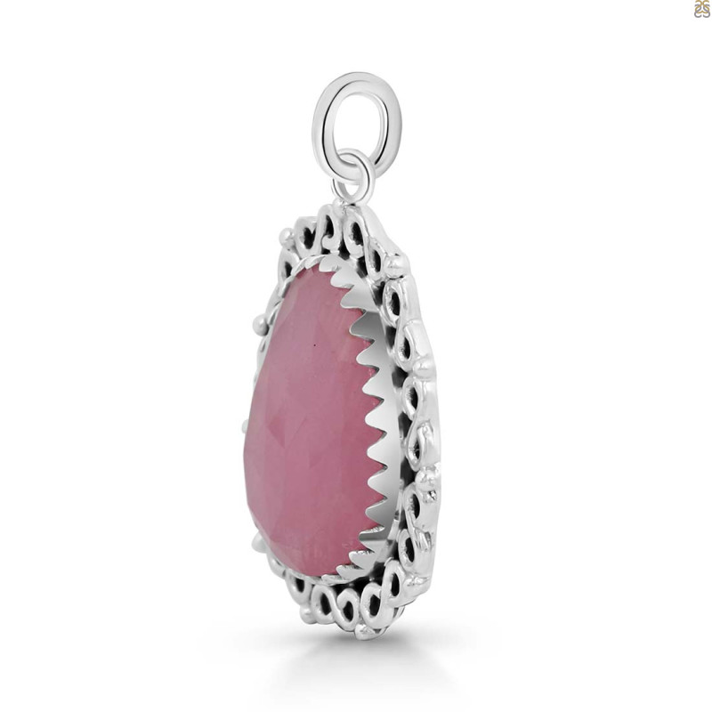 Pink Sapphire Pendant-SP