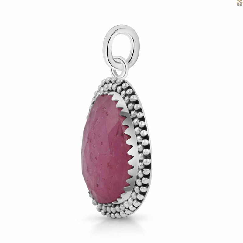 Pink Sapphire Pendant-SP