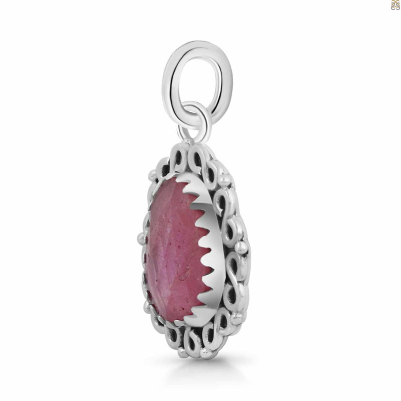 Pink Sapphire Pendant-SP
