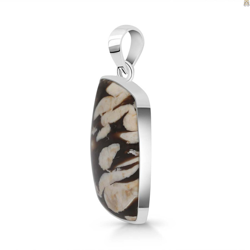 Peanutwood Jasper Pendant-SP