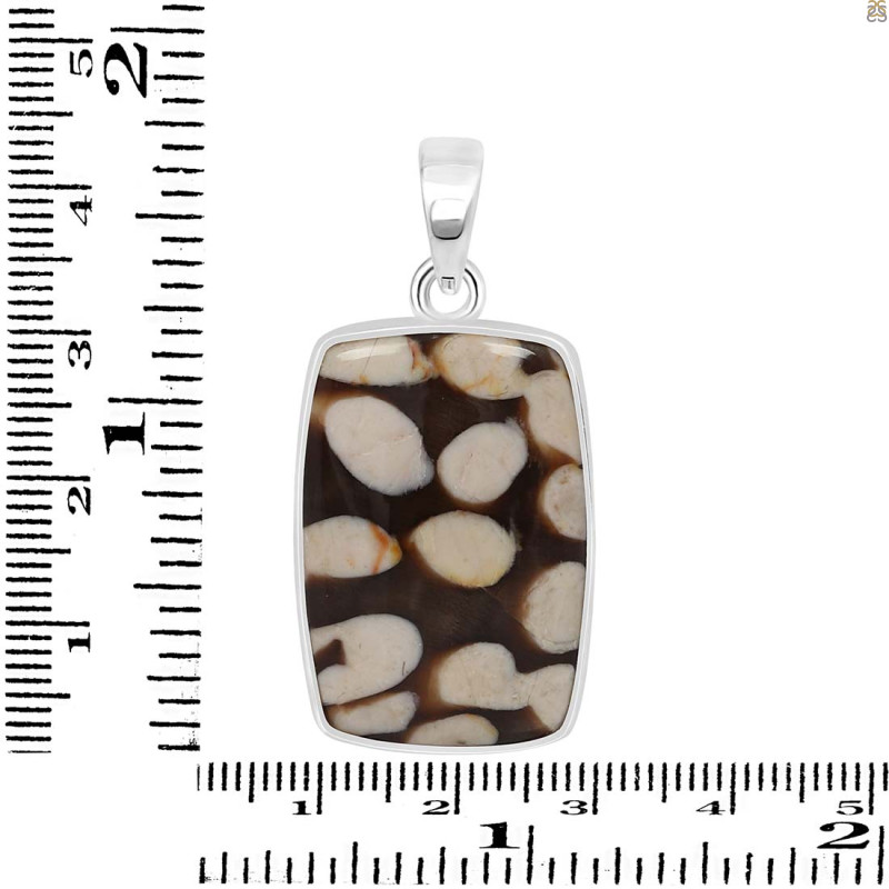 Peanutwood Jasper Pendant-SP PWJ-1-39
