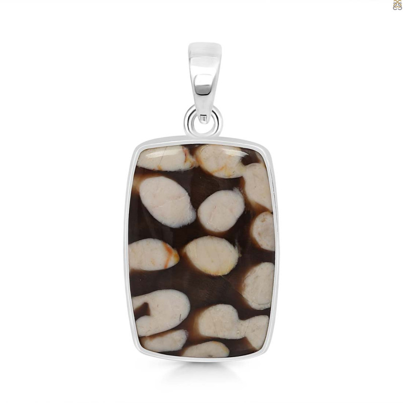 Peanutwood Jasper Pendant-SP PWJ-1-39