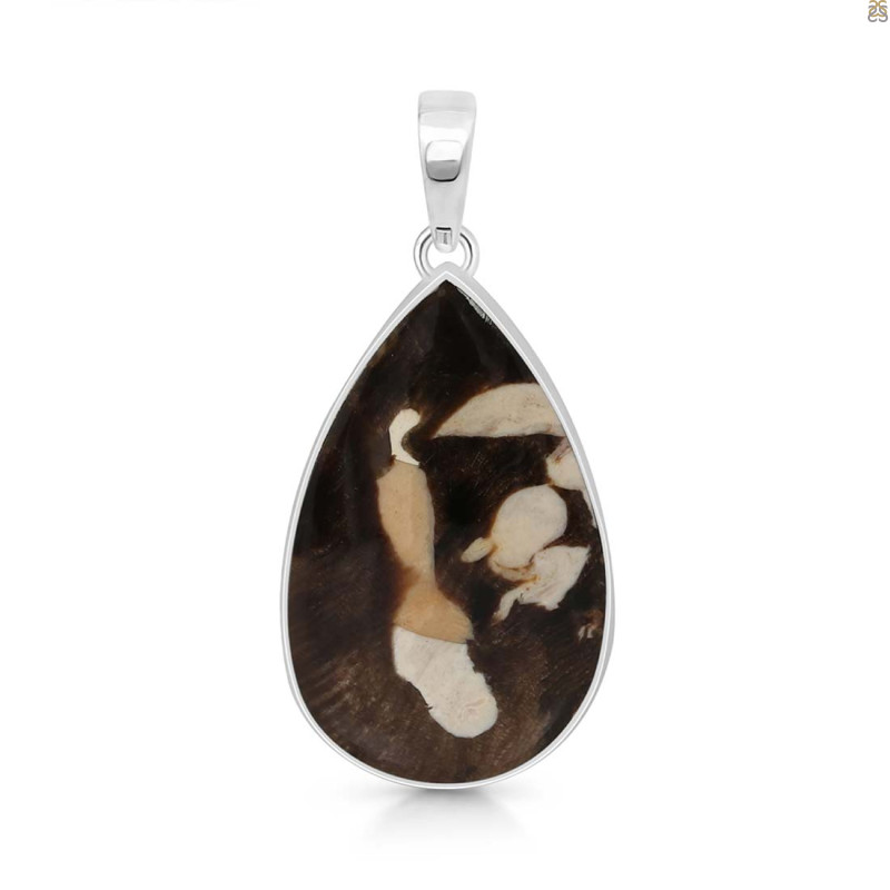 Peanutwood Jasper Pendant-SP PWJ-1-44