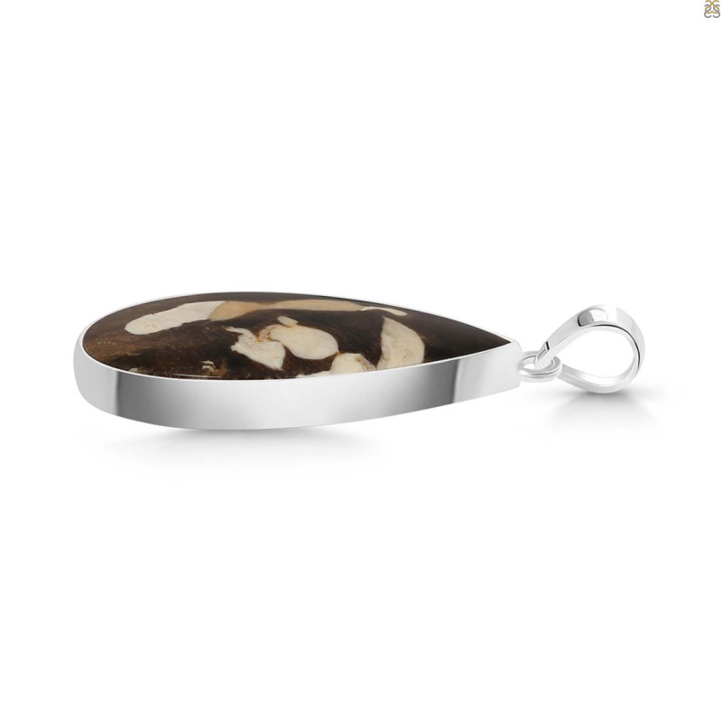 Peanutwood Jasper Pendant-SP PWJ-1-44