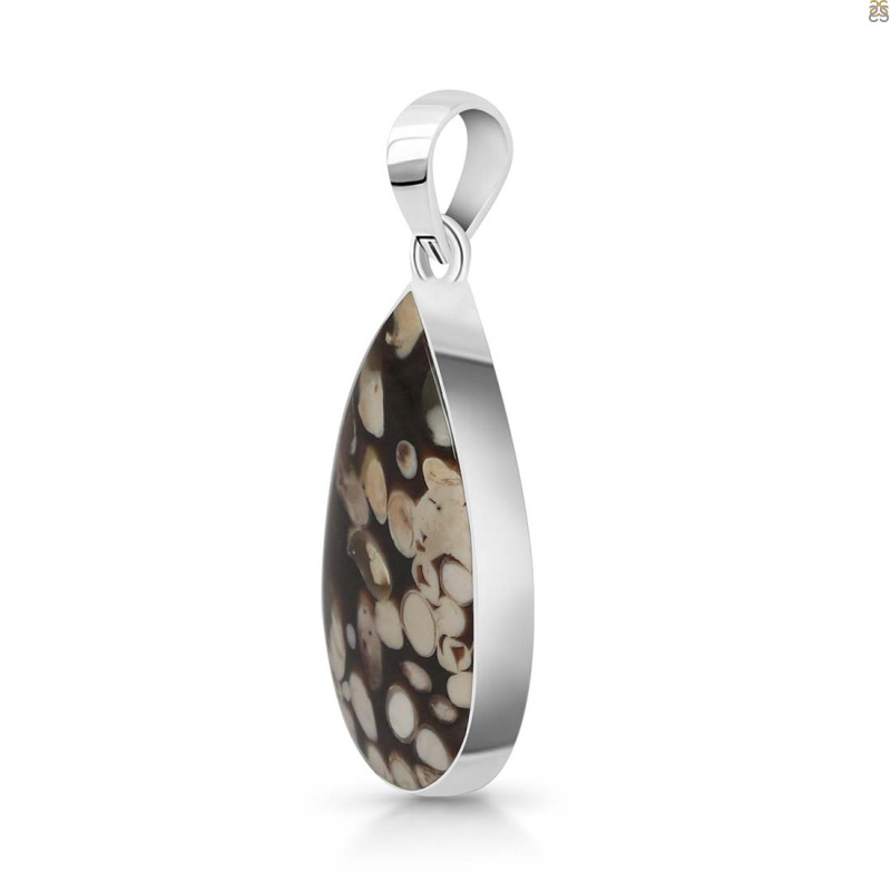 Peanutwood Jasper Pendant-SP PWJ-1-56