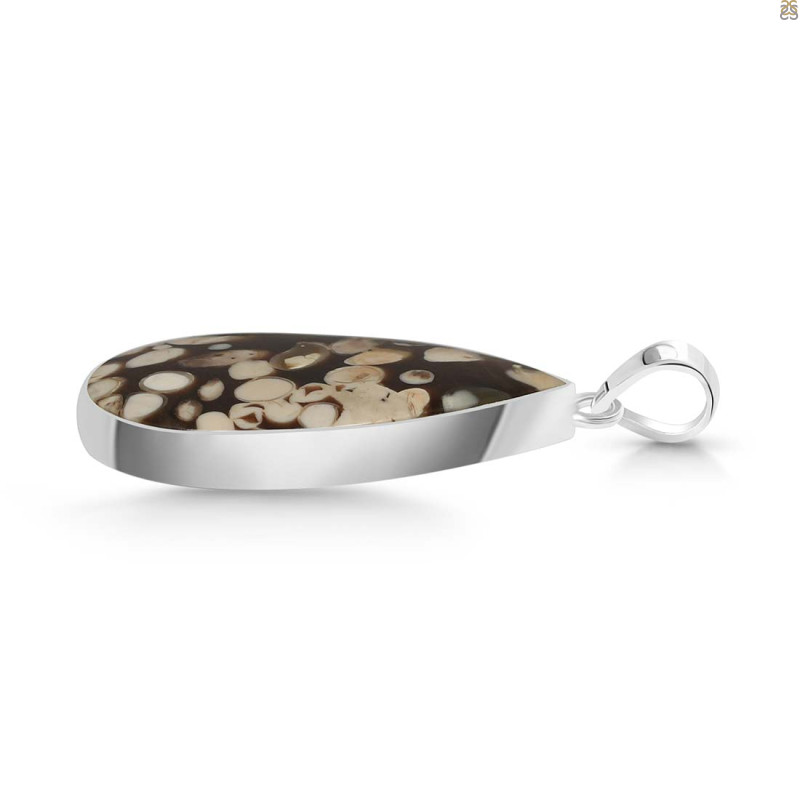 Peanutwood Jasper Pendant-SP PWJ-1-56