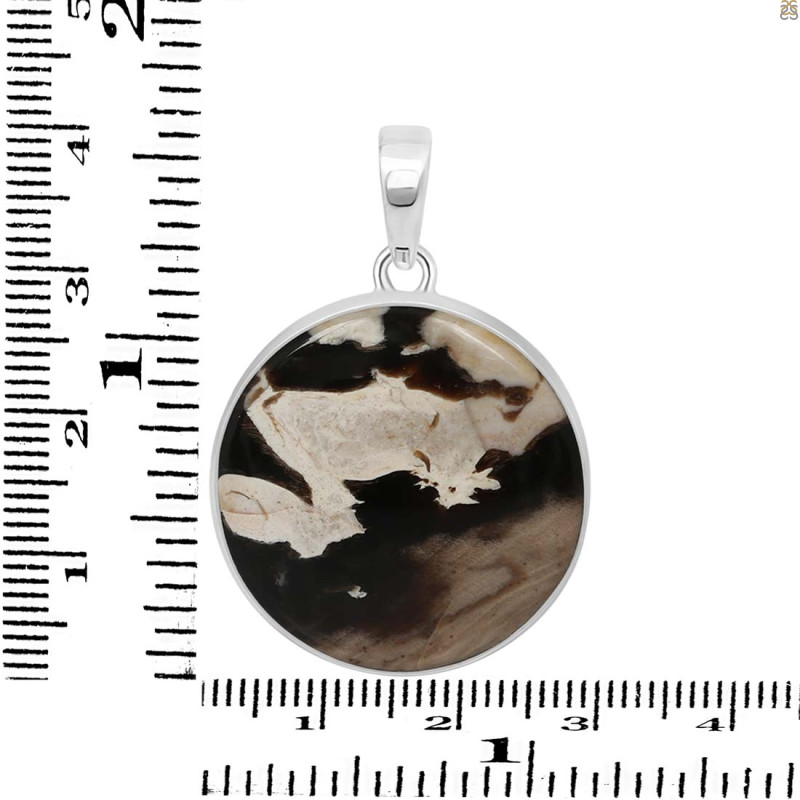 Peanutwood Jasper Pendant-SP PWJ-1-64