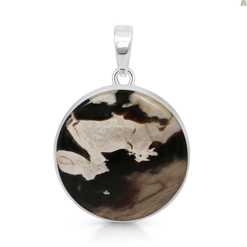 Peanutwood Jasper Pendant-SP PWJ-1-64