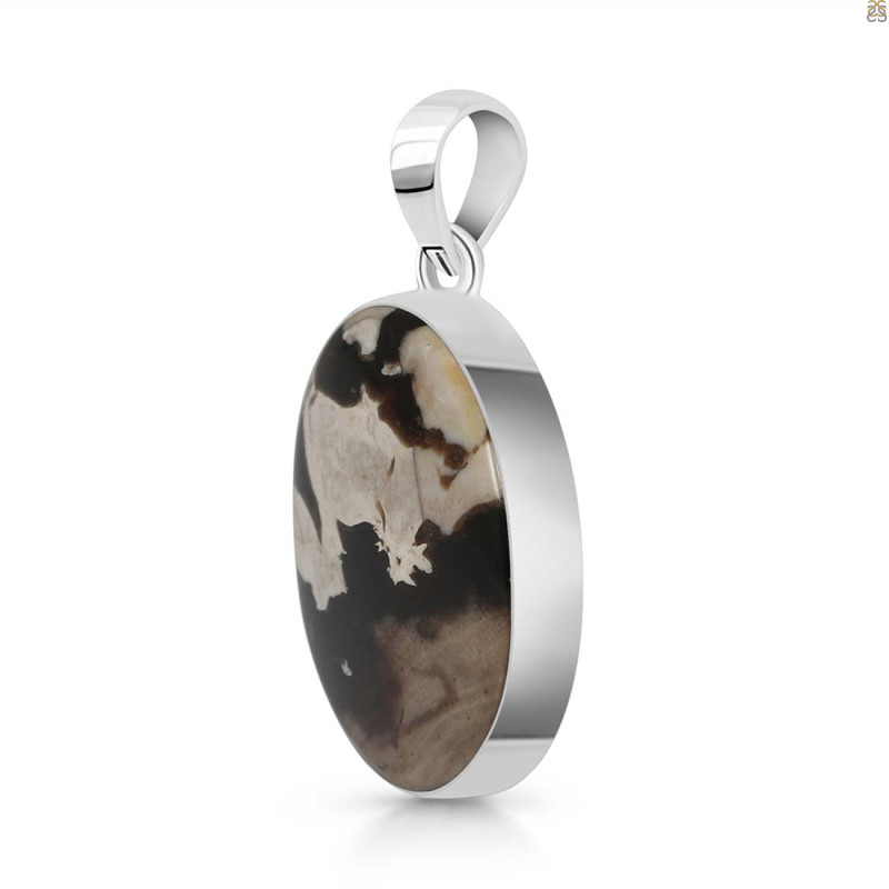 Peanutwood Jasper Pendant-SP PWJ-1-64