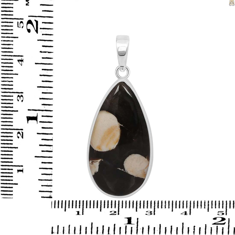 Peanutwood Jasper Pendant-SP PWJ-1-67
