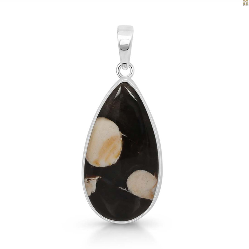 Peanutwood Jasper Pendant-SP PWJ-1-67