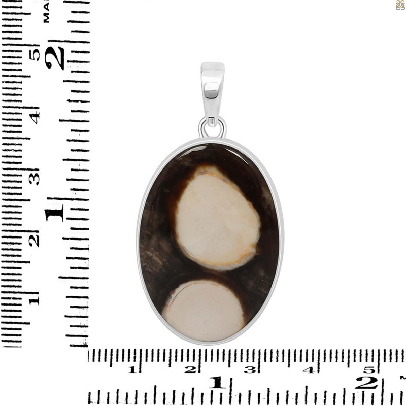 Peanutwood Jasper Pendant-SP PWJ-1-72